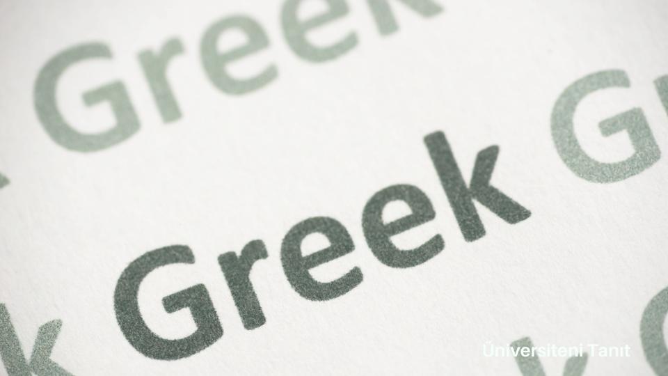 Yunan Dili Ve Edebiyatı Bölümü Nedir? İş Olanakları Nelerdir?